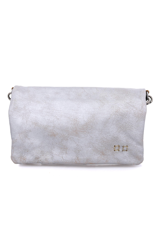 SILVER LUX CROSSBODY ON WHITE BACKGROUND