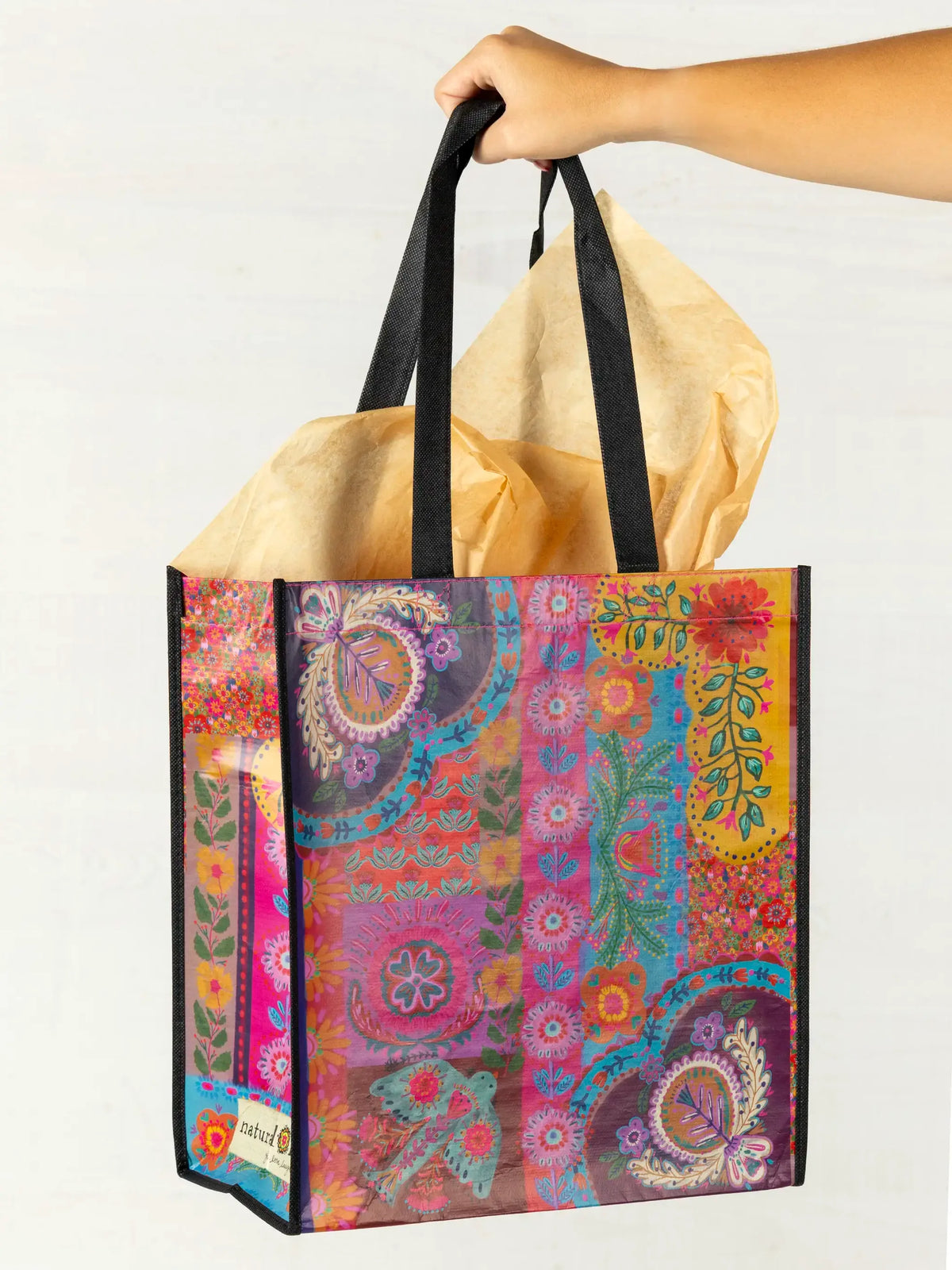 RAINBOW PATCHWORK BAG