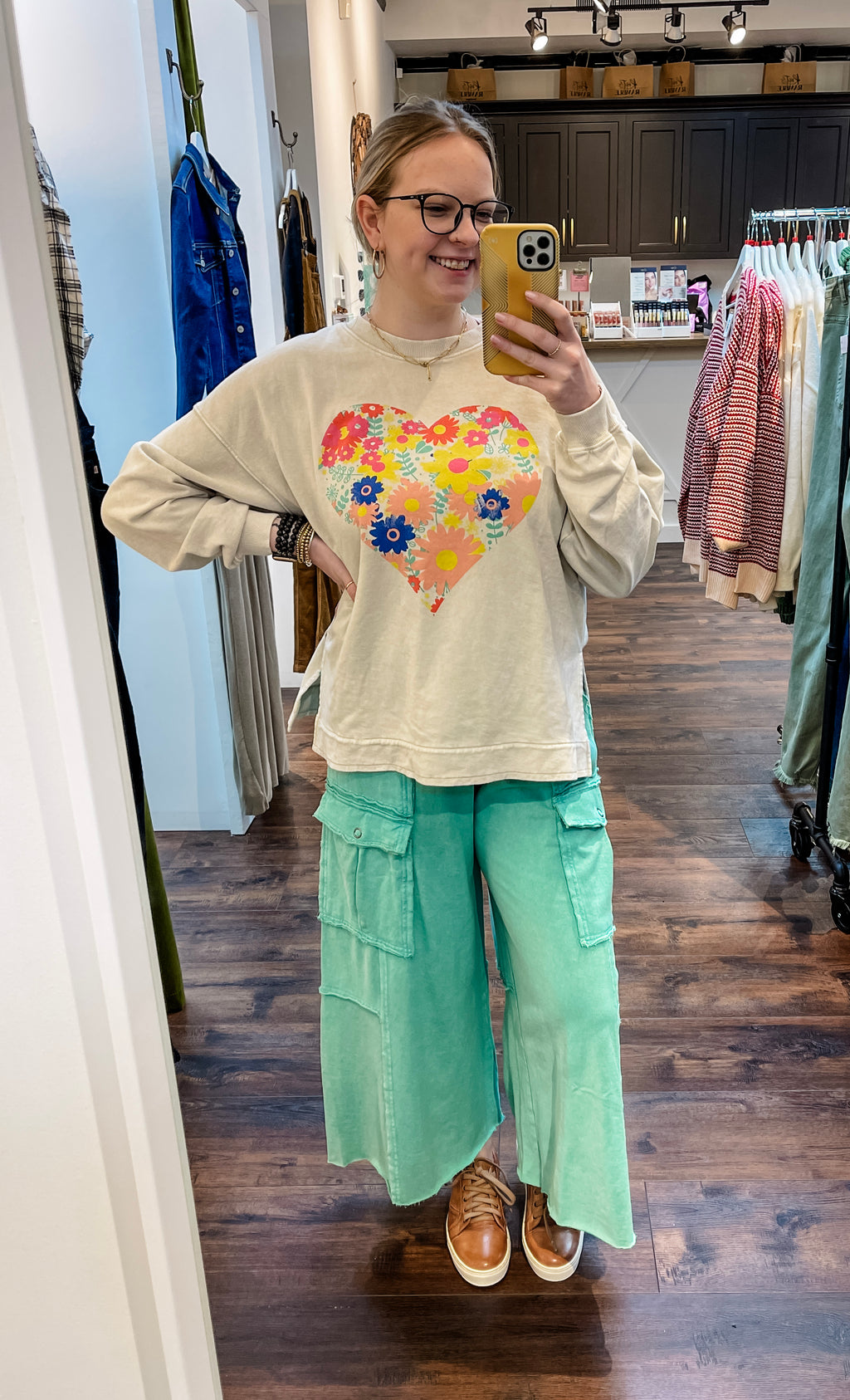 When The Going Gets Tough Pants - Teal