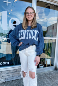 Kentucky Corded Sweatshirt