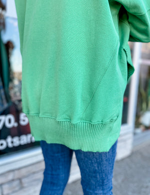 Partition Hoodie- Green