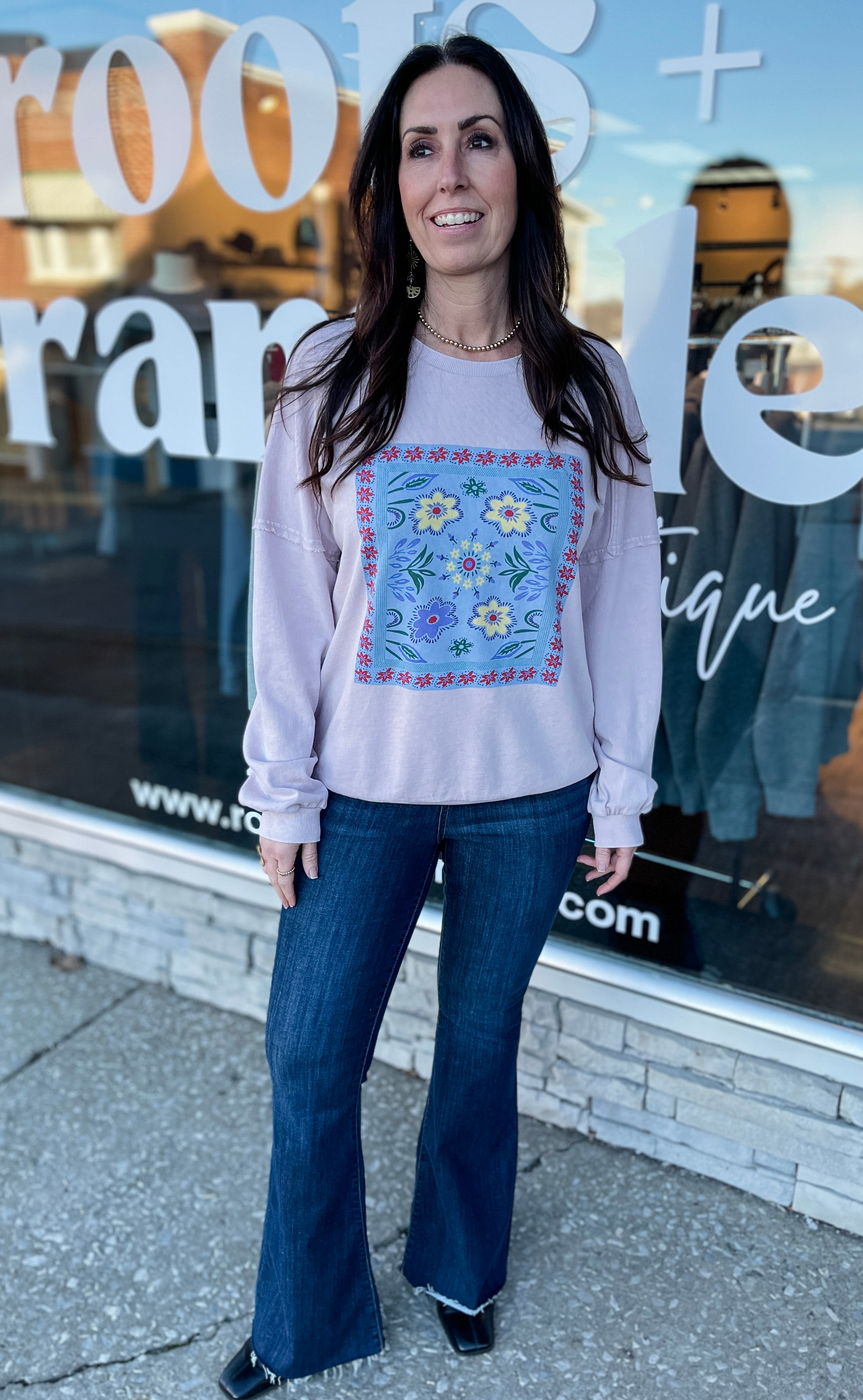 Life Is A Flower Pullover