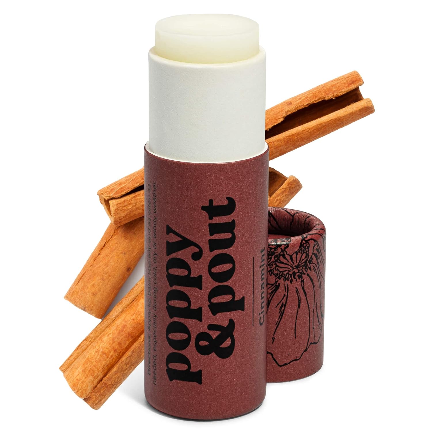 Poppy and Pout Lip Balm - Cinnamint
