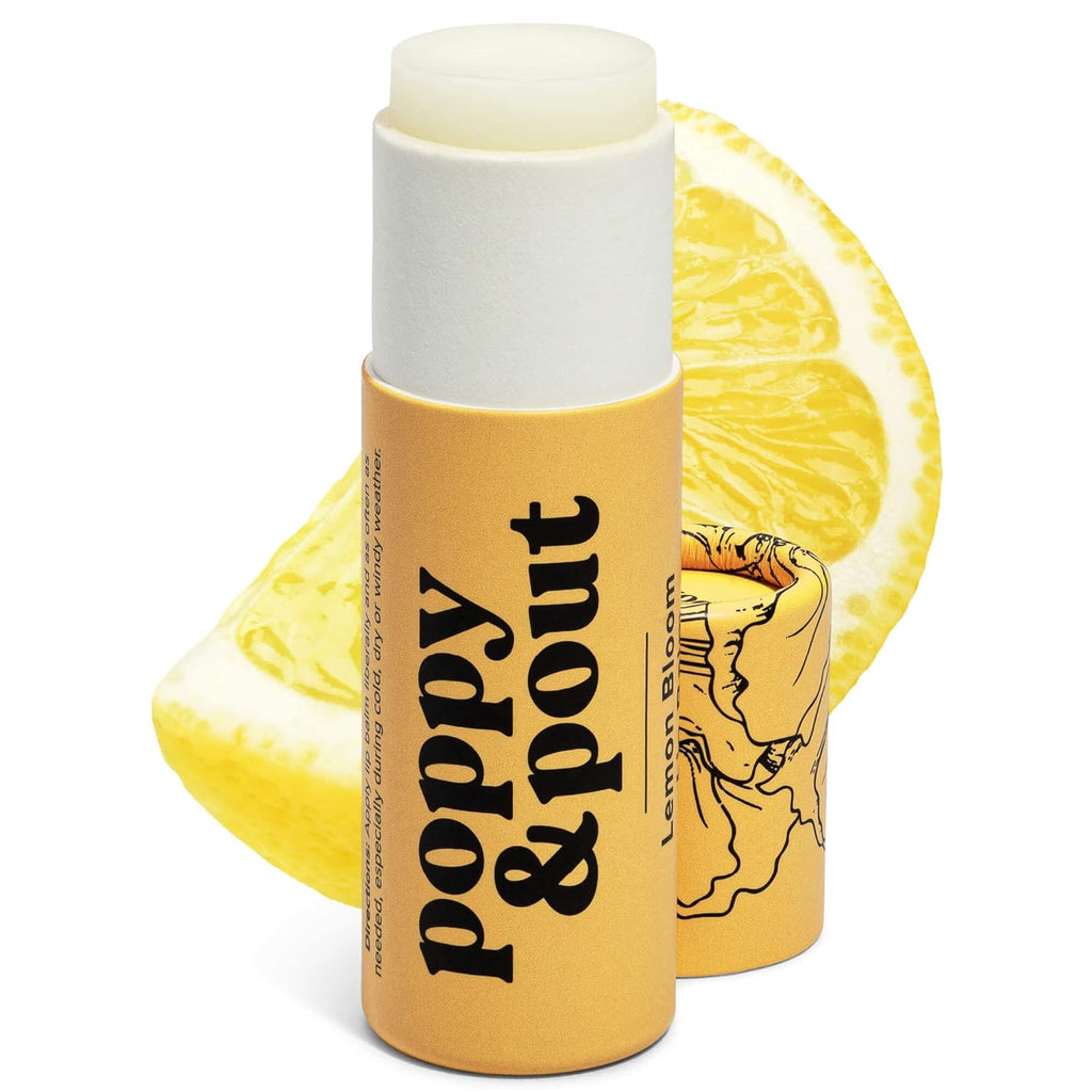 Poppy and Pout Lip Balm - Lemon Bloom