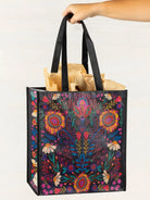FLORAL DARK BAG 