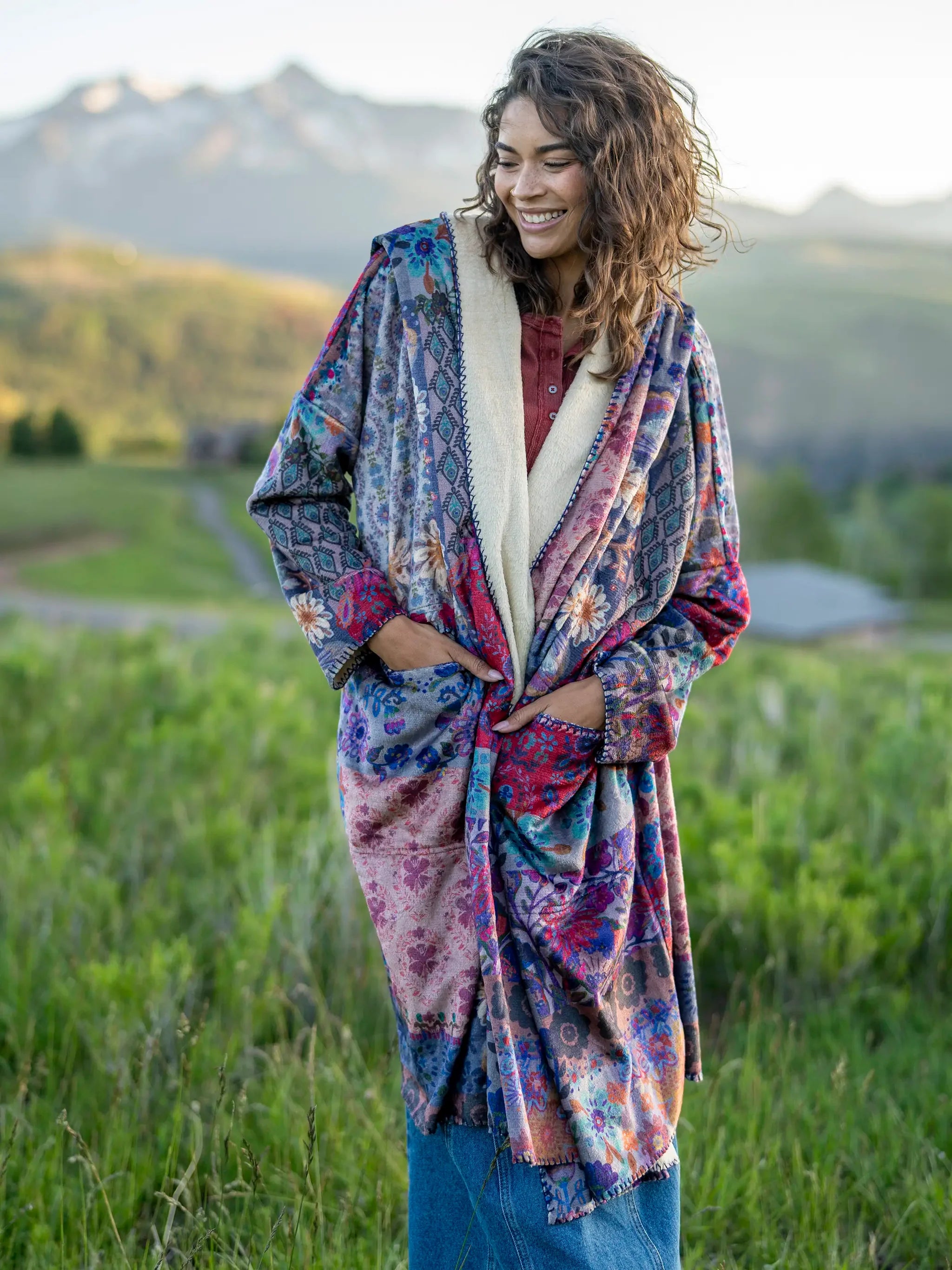 KIMONO IN MULTI COLOR