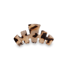 Tortoiseshell hair clip on a white background