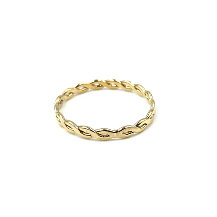 Resort Collection Gold Woven Ring