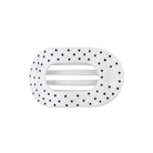 WHITE POLKA DOT HAIRCLIP